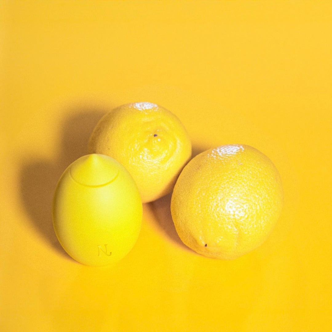 Lemon vibrator close-up